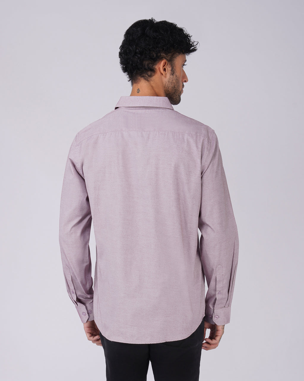 Mauve Textured Shirt