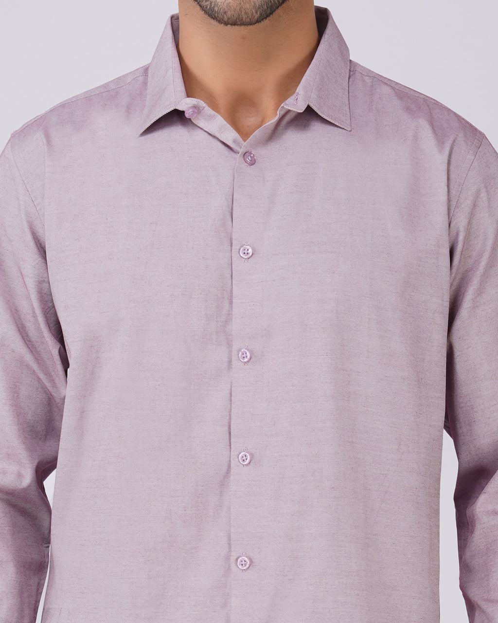 Mauve Textured Shirt