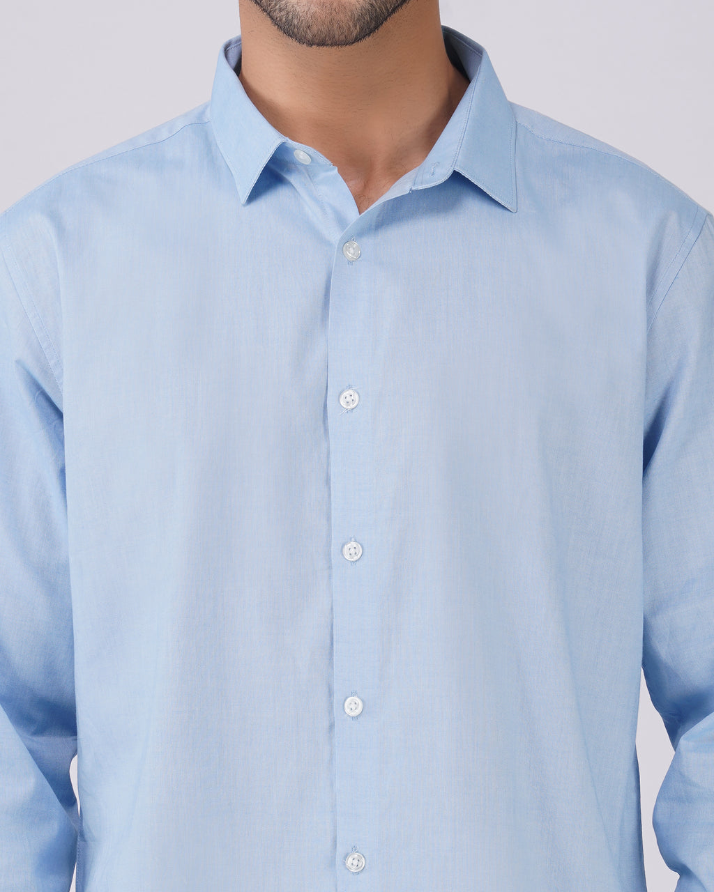 Light Blue Cotton Shirt