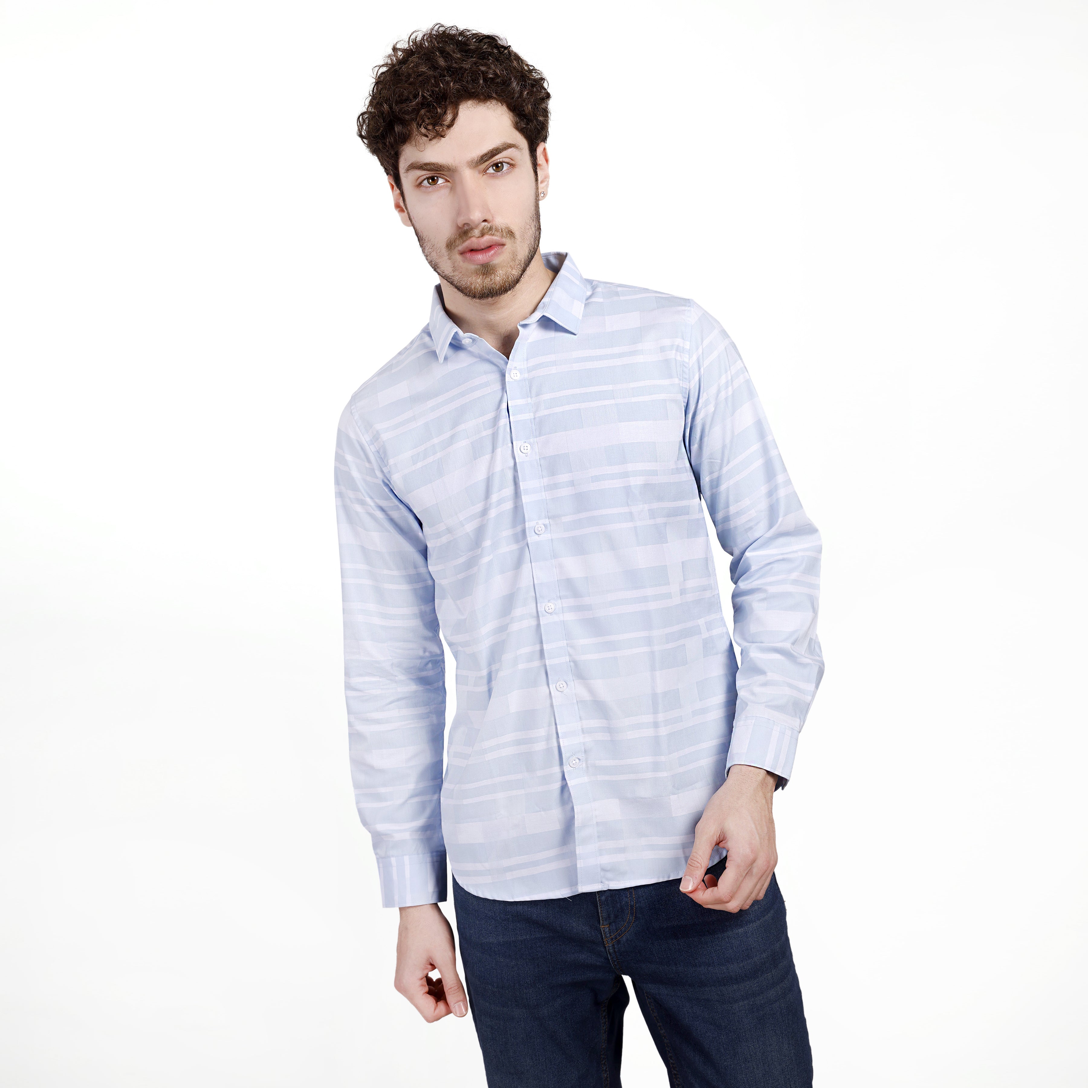 Mediterranean Blue Shirt