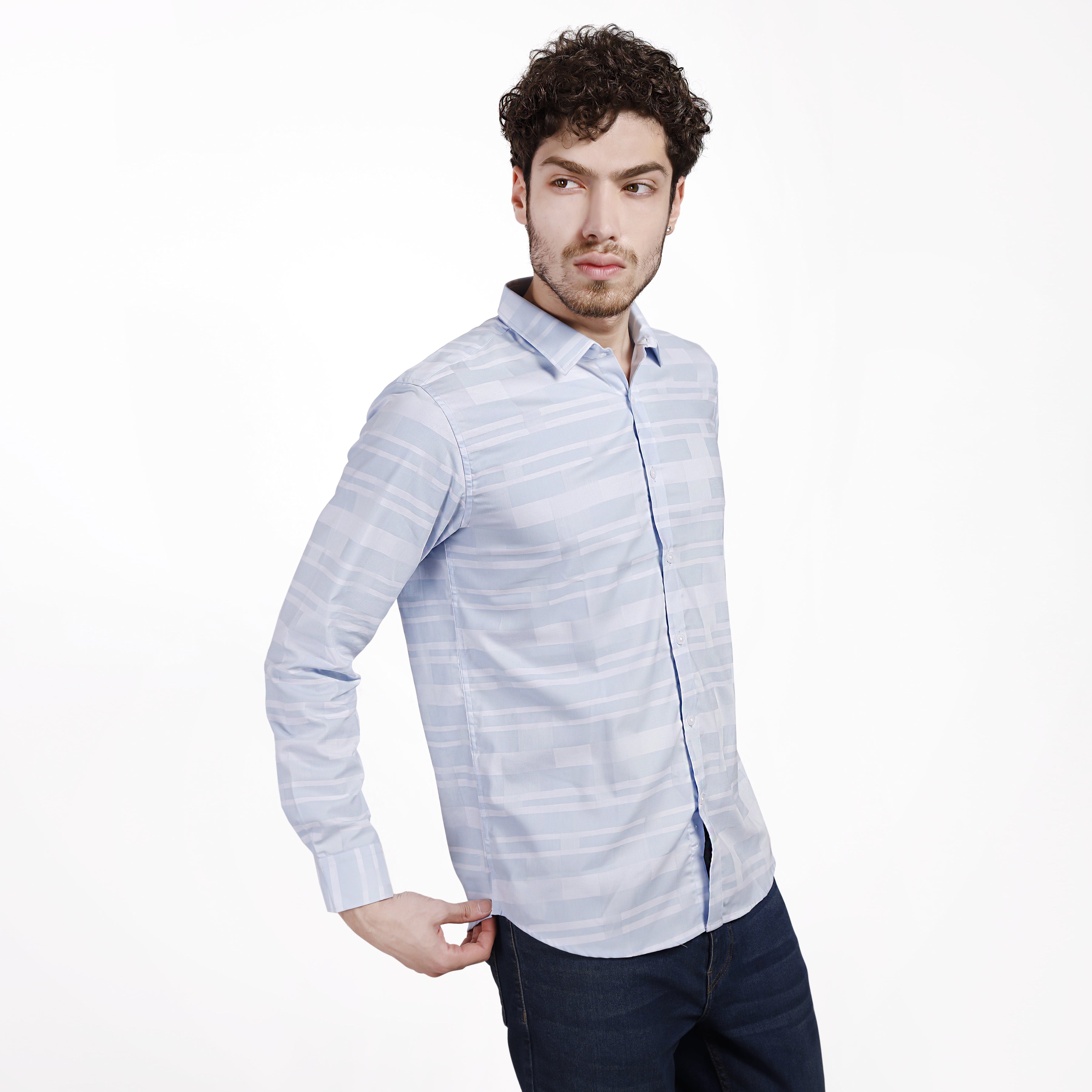 Mediterranean Blue Shirt