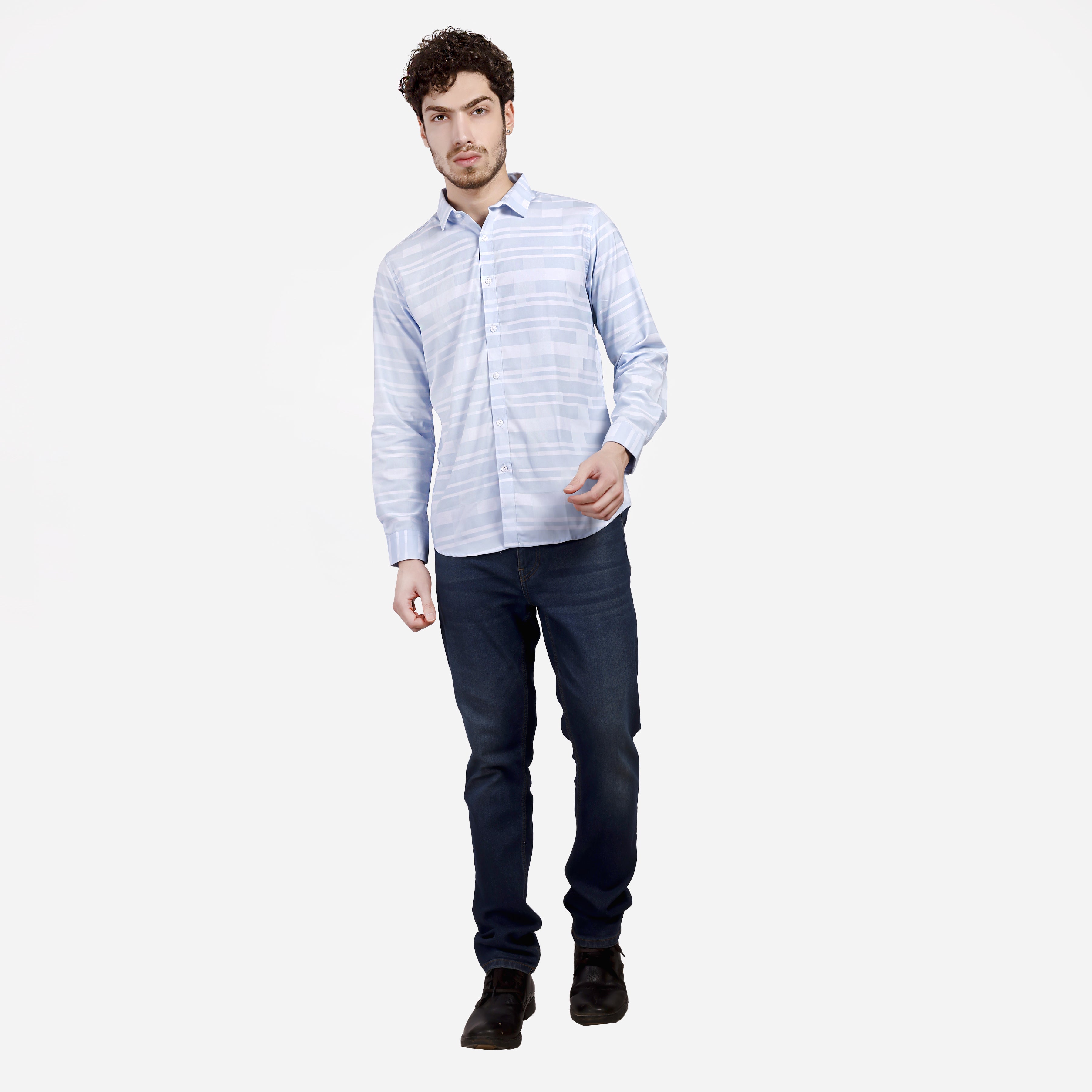 Mediterranean Blue Shirt