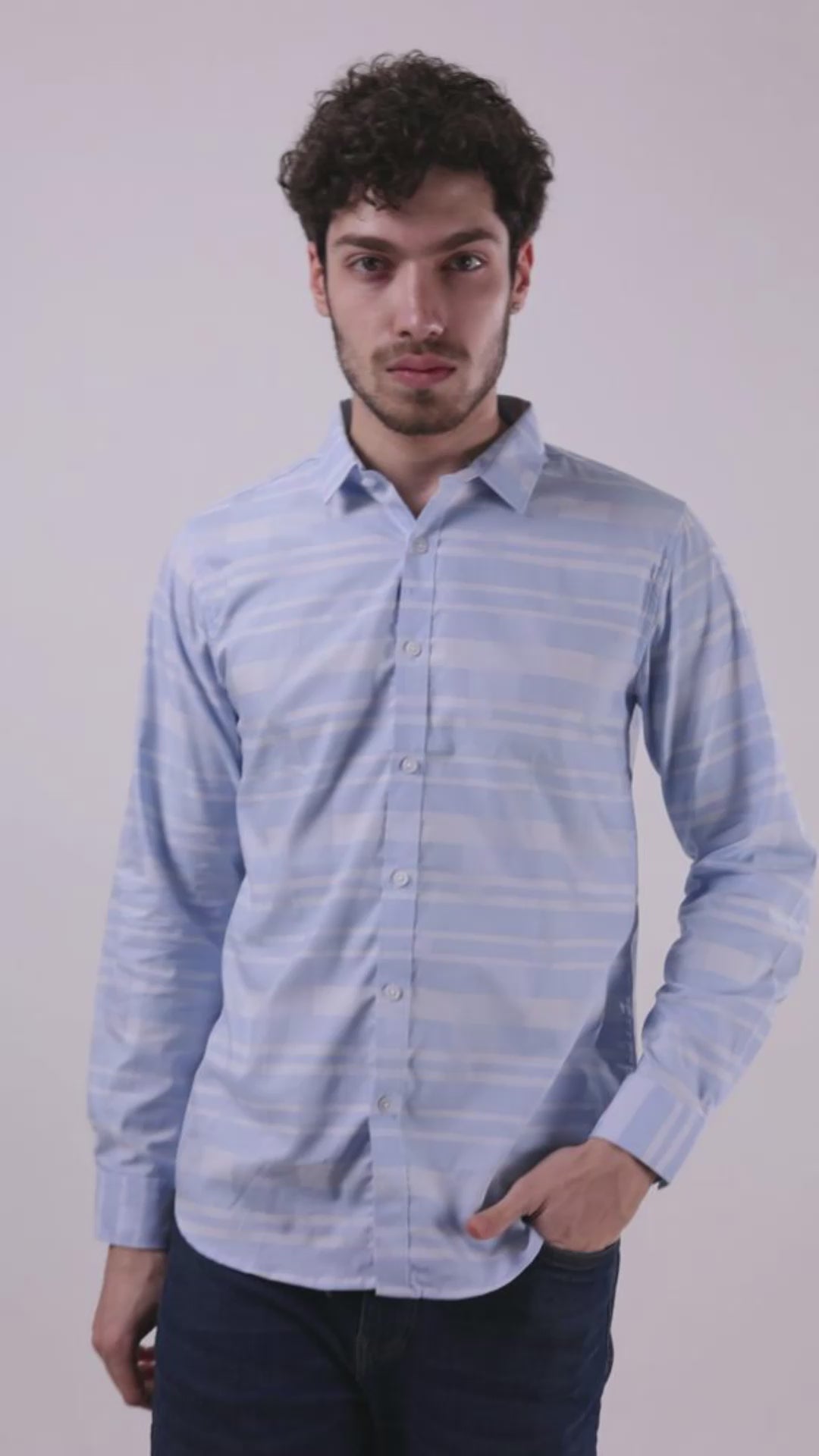 Mediterranean Blue Shirt