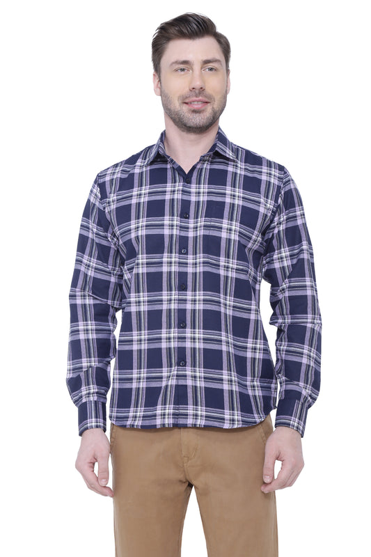 Mallow check shirt